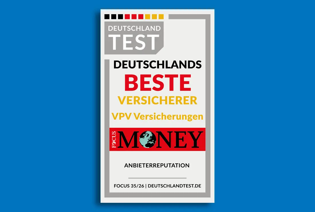 Deutschlands beste Versicherer 2026: VPV PLatz 2